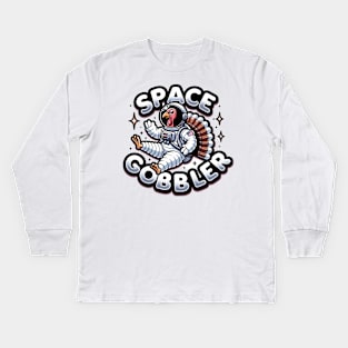 Space Gobbler Kids Long Sleeve T-Shirt